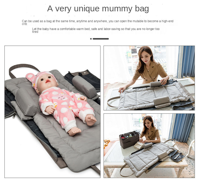 Faltbare Mutter- Babytasche