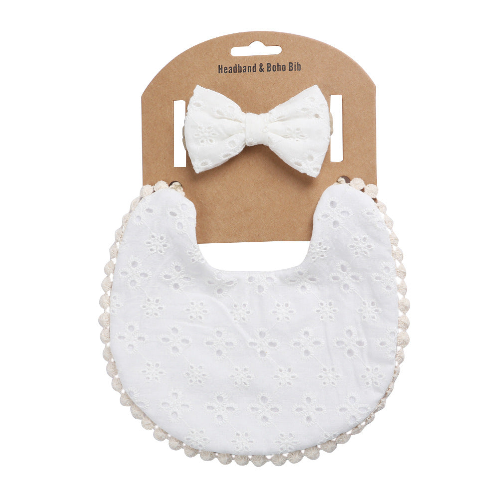 Blumenmuster Baby-Sabbertuch