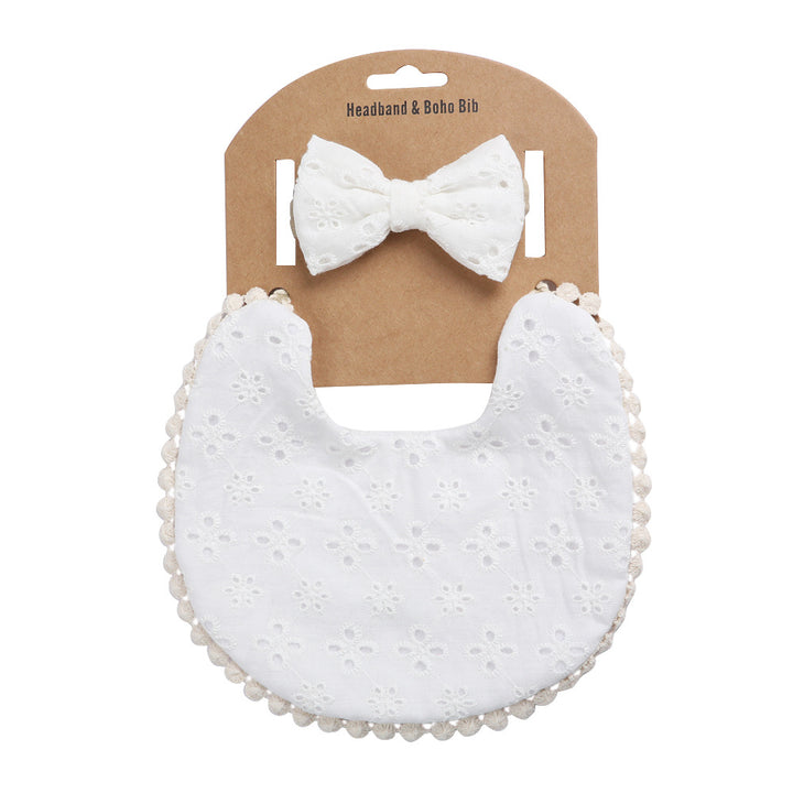 Blumenmuster Baby-Sabbertuch