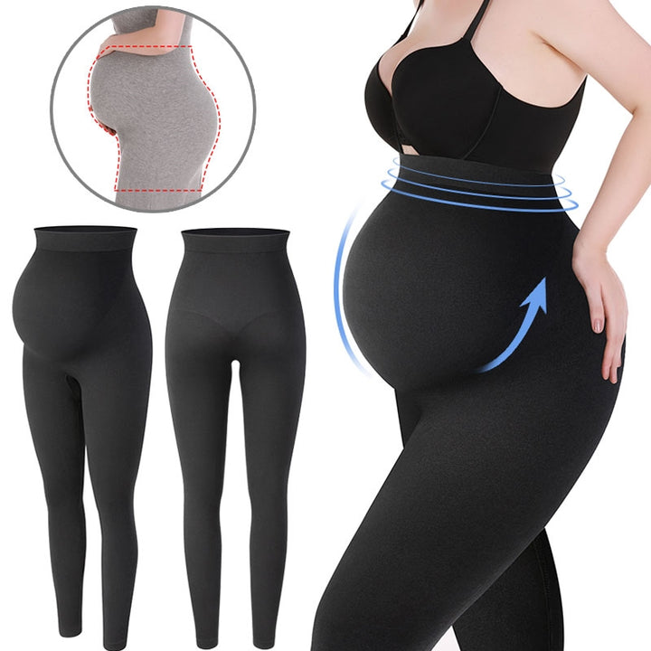 Umstandsleggings mit hoher Taille