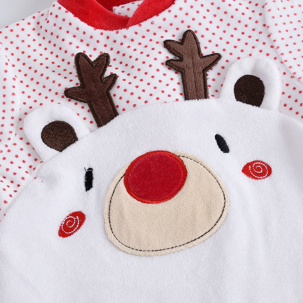 Weihnachts-Baby-Strampler